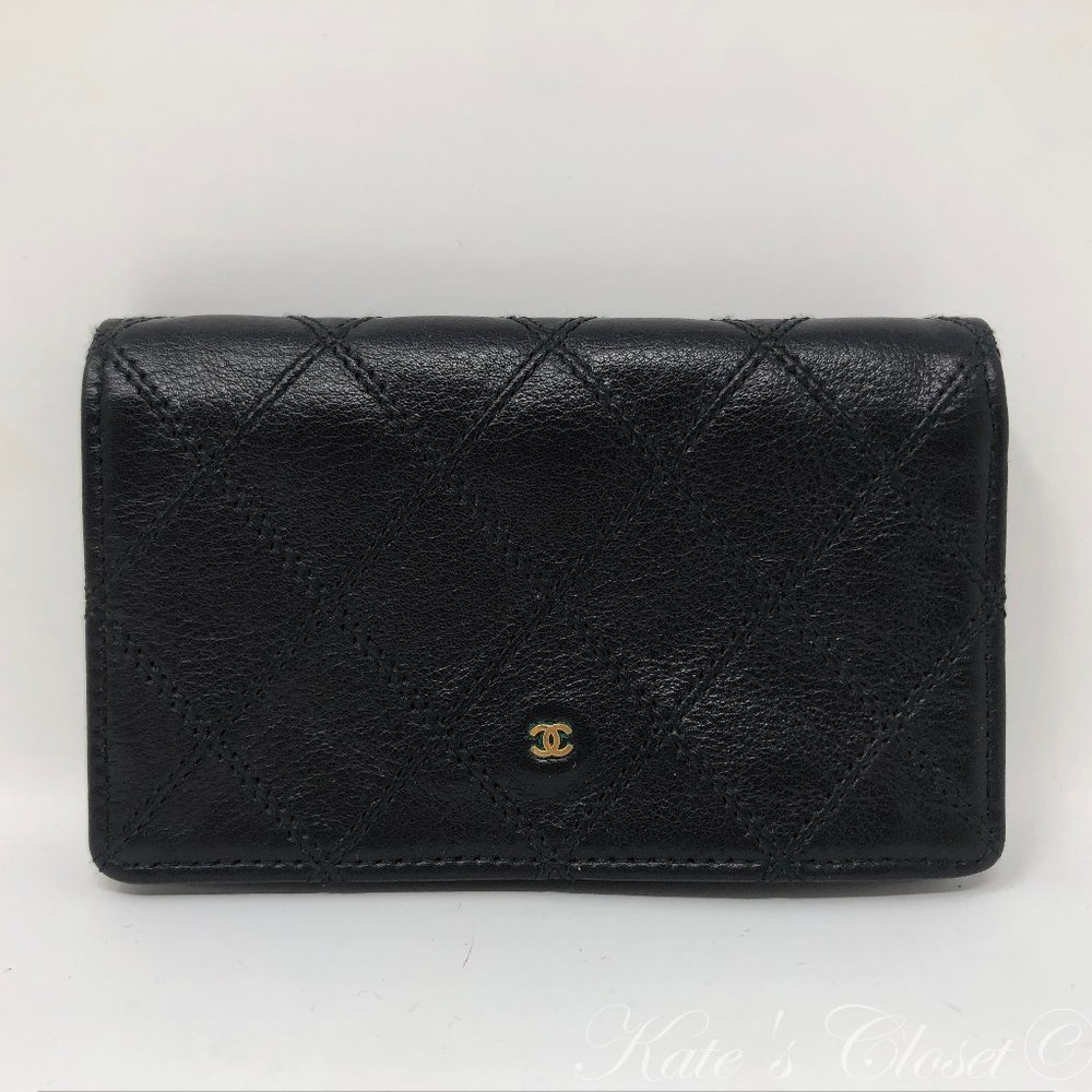 CHANEL Bicolore Coin Case